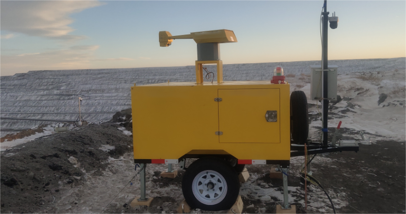 内蒙锡林浩特某露天矿监测