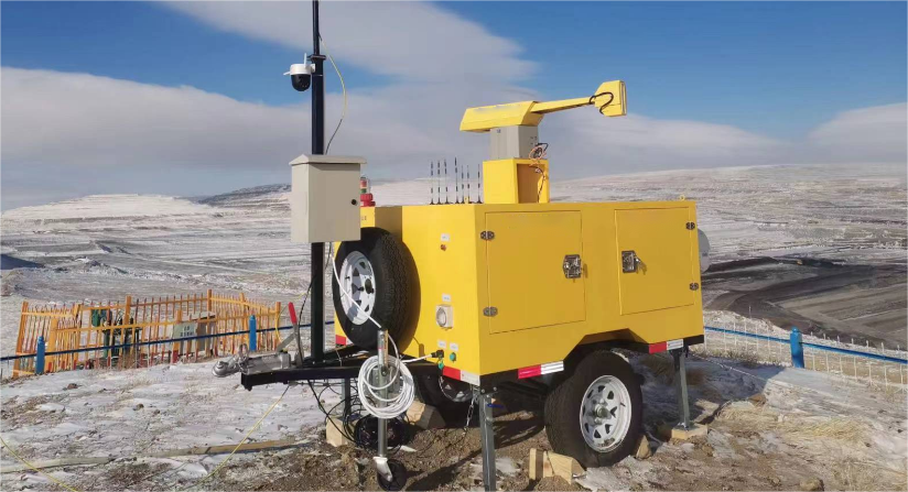 内蒙锡林郭勒盟某露天矿山监测